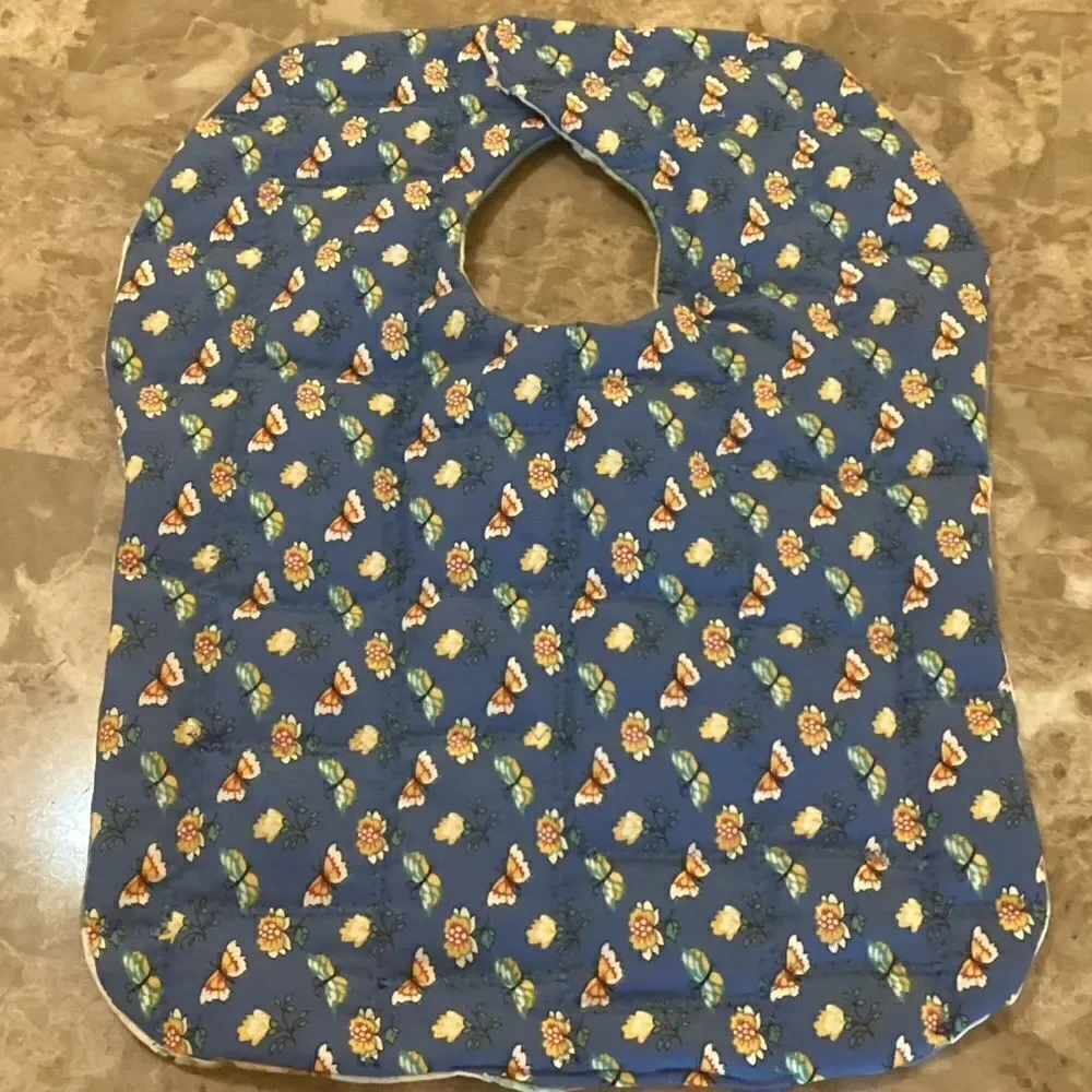 NWOT. Hand Crafted Quilted Reversible Baby Bib. $12 ea or 3/$25